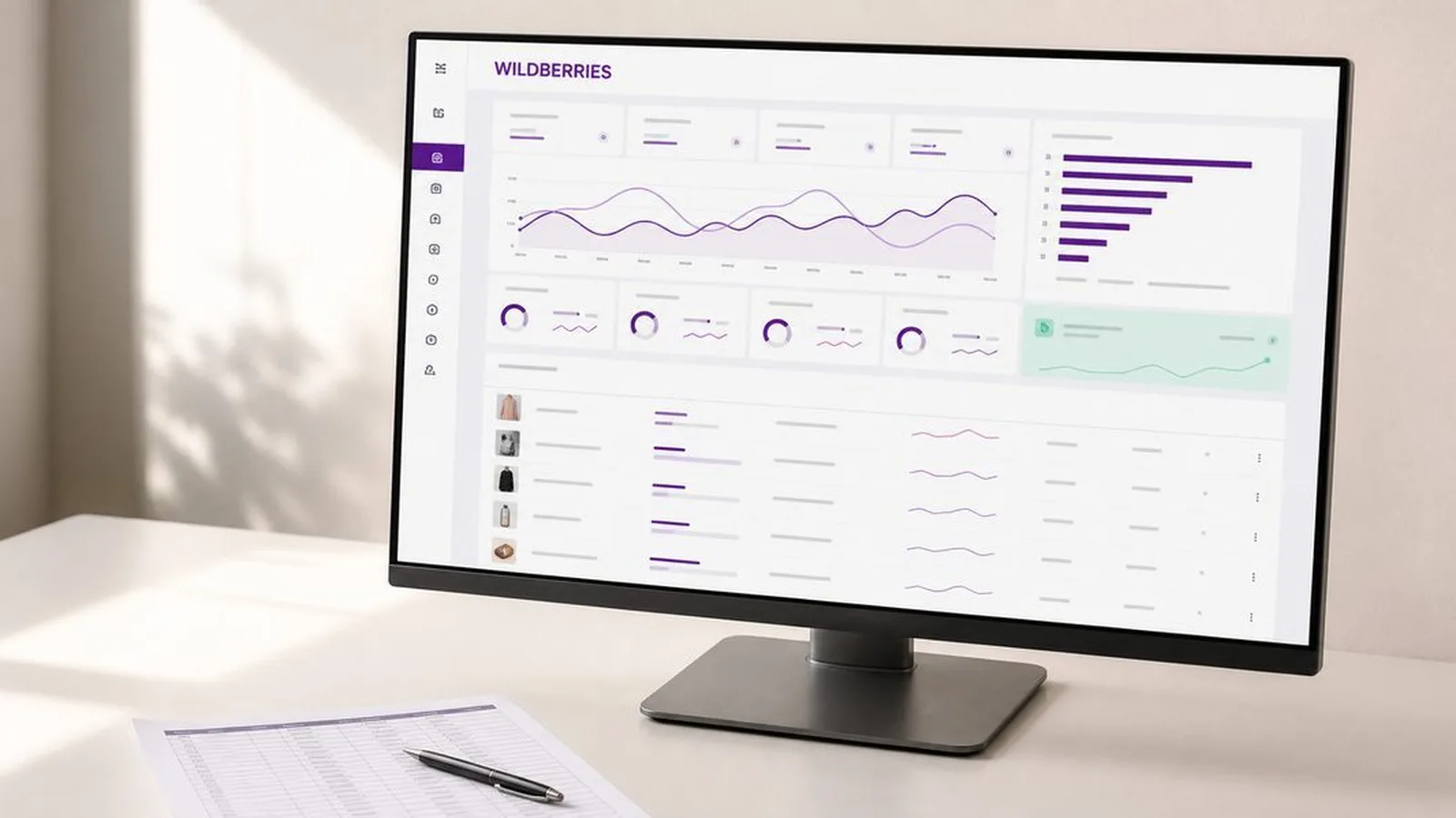 Аналитика продаж на маркетплейсе Wildberries
