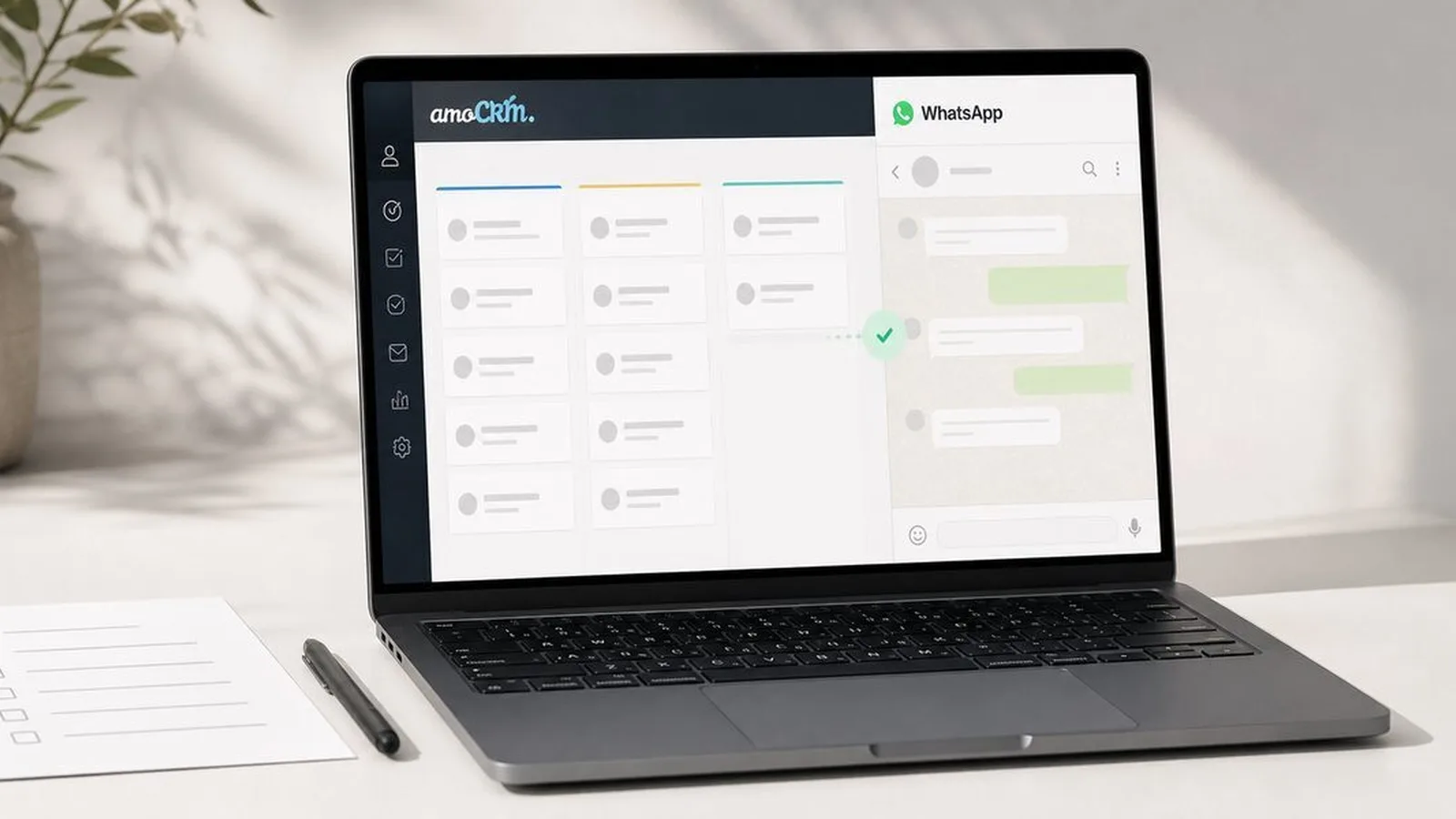 Интеграция amoCRM с мессенджером WhatsApp