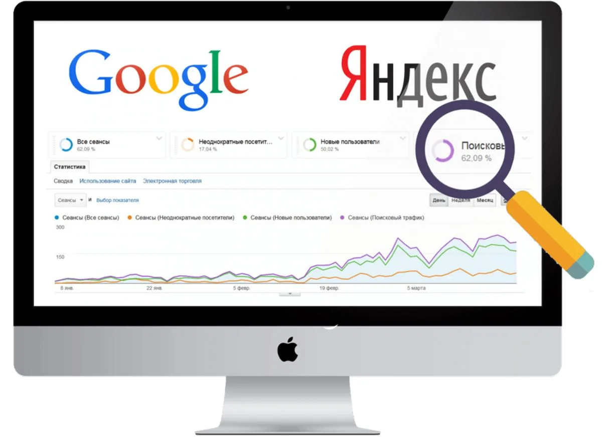 Используйте контекстную рекламу в поисковиках — иллюстрация к статье «Как набрать подписчиков в паблик ВКонтакте»