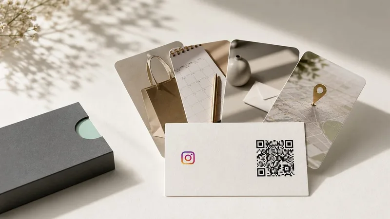 Мобильная страница с контактами и мультиссылками для Instagram